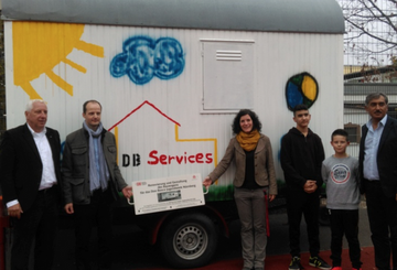Das neue Spielemobil im Don Bosco Jugendwerk Nürnberg