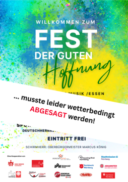 Einladung zum Fest der guten Hoffnung am Samstag, 14.9.2024